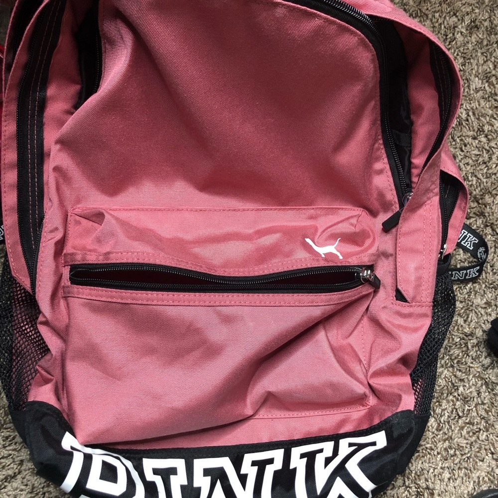 Victoria’s Secret pink brand backpack